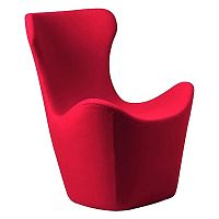 кресло papilio lounge chair красное в Стерлитамаке