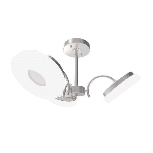 потолочная светодиодная люстра idlamp frittelle 107/3pf-ledwhitechrome в Стерлитамаке