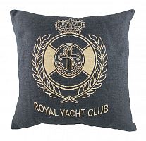 подушка с гербом королевского royal yacht club denim в Стерлитамаке