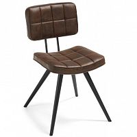 стул lola seat pu brown ноги эпоксидный черный c592u09 от la forma (ex julia grup) в Стерлитамаке