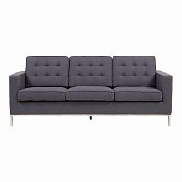 диван florence knoll sofa прямой серый в Стерлитамаке