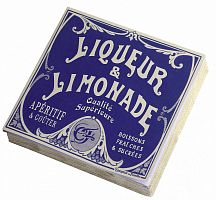 салфетки ликер и лимонад шт.(бумага,хсм) comptoir de famille в Стерлитамаке