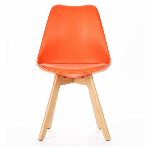 стул sephi (eames style) оранжевый в Стерлитамаке