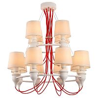 подвесная люстра arte lamp sergio a3325lm-8-4wh в Стерлитамаке