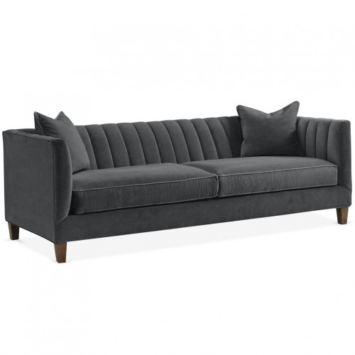 диван penelope sofa прямой серый в Стерлитамаке