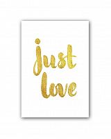 постер just love а3 в Стерлитамаке