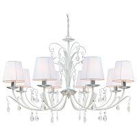 подвесная люстра arte lamp romana snow a1743lm-8wh в Стерлитамаке