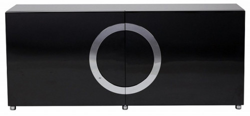 тумба fuller мдф 150x48,5x65 чёрная в Стерлитамаке