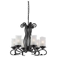 подвесная люстра arte lamp scroll a7915lm-6bk в Стерлитамаке