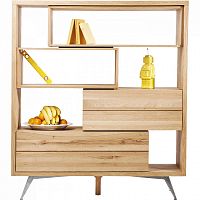 стеллаж bookcase коричневый в Стерлитамаке