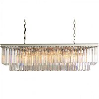 люстра odeon l80 silver&glass серая, прозрачная в Стерлитамаке