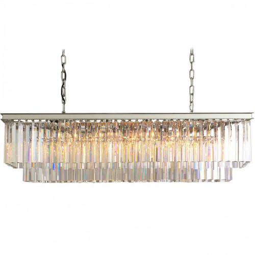 люстра odeon l80 silver&glass серая, прозрачная в Стерлитамаке