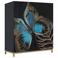 комод butterfly черный в Стерлитамаке