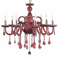 подвесная люстра ideal lux giudecca sp8 rosso в Стерлитамаке