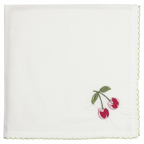 салфетка cherry red w/embroidery в Стерлитамаке