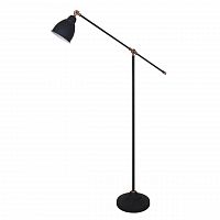 торшер arte lamp braccio a2054pn-1bk в Стерлитамаке