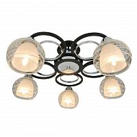 потолочная люстра arte lamp ginevra a1604pl-5bk в Стерлитамаке