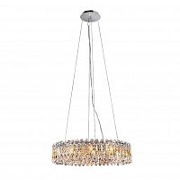 подвесная люстра crystal lux lirica sp10 d610 chrome в Стерлитамаке