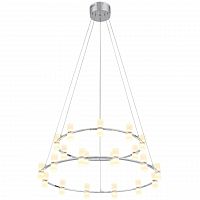 подвесная светодиодная люстра st luce cilindro sl799.103.21 белая в Стерлитамаке