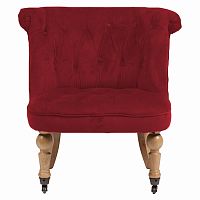 кресло amelie french country chair красное в Стерлитамаке