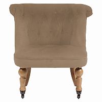 кресло amelie french country chair светло-коричневое в Стерлитамаке