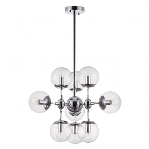 подвесная люстра freya richard fr5596pl-09ch хром в Стерлитамаке