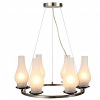 подвесная люстра arte lamp lombardy a6801sp-6br белая в Стерлитамаке