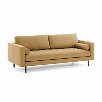 диван bogart трехместный горчица от la forma (ex julia grup) в Стерлитамаке