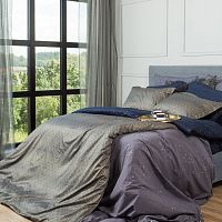 комплект постельного белья decoflux сатин евро twist dark в Стерлитамаке