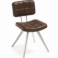 стул lola seat pu brown ножки из нержаеющей стали c589u09 от la forma (ex julia grup) в Стерлитамаке