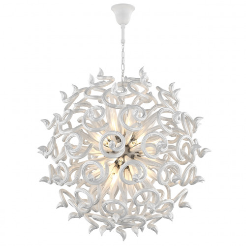 люстра дизайнерская twin хром белая в Стерлитамаке