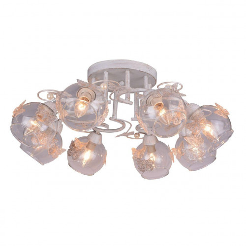 потолочная люстра arte lamp alessandra a5004pl-8wg в Стерлитамаке